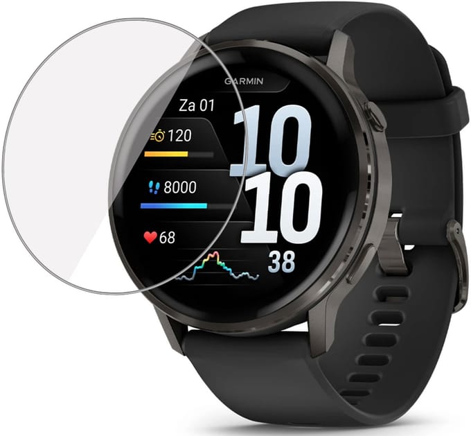Folie Screenprotector Geschikt voor Garmin Venu 4 45mm - Screenprotector - Beschermglas Folie