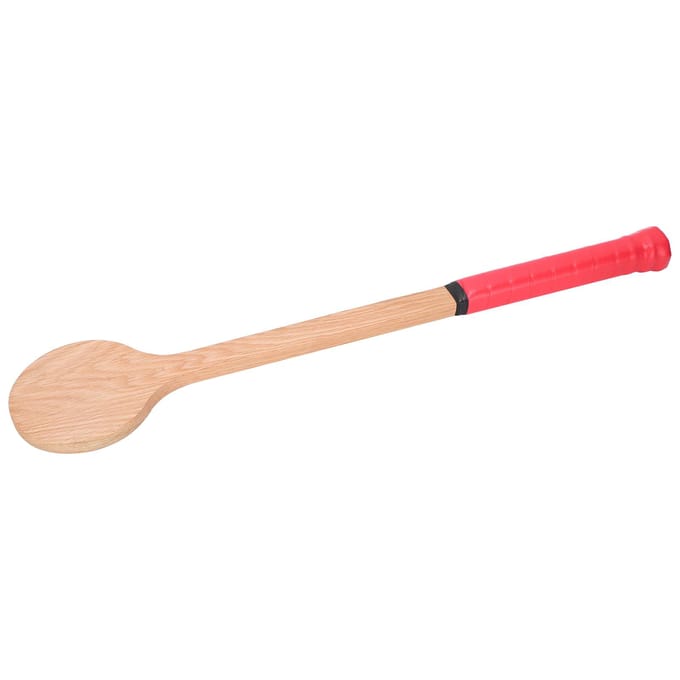 Houten Lepel Dessert Tennisracket Batting Pointer Trainingsracket Sportaccessoire beige