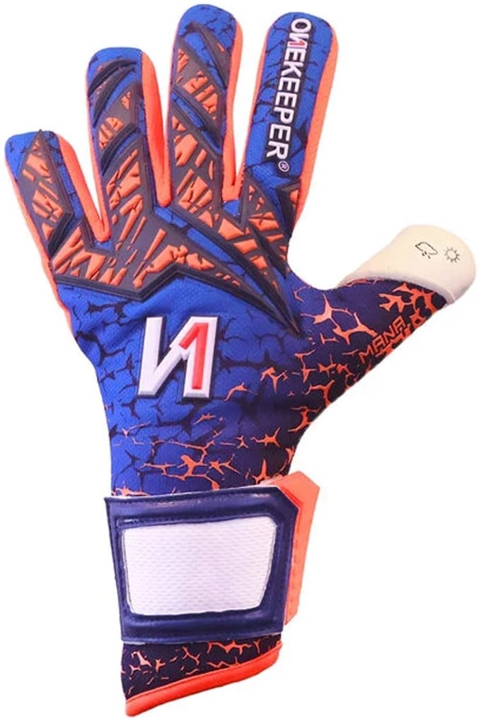 Onekeeper mana keeperhandschoenen in de kleur blauw.