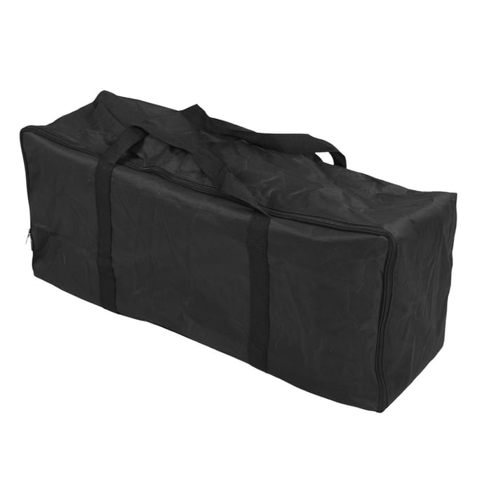 Fotostudio Apparatuur Grote Draagtas met Handvat Dubbele Rits voor Statief Lampstatief 73x26x30cm black