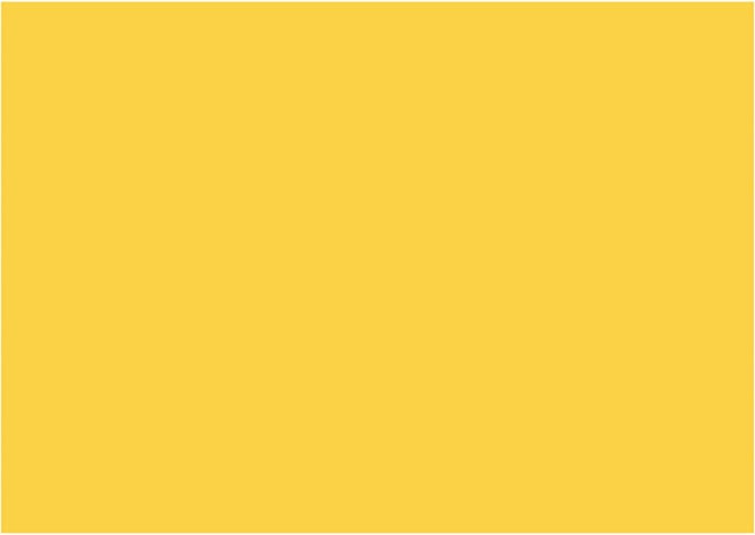 Creativ Company EVA Foam Sheets Yellow A4 10pcs.