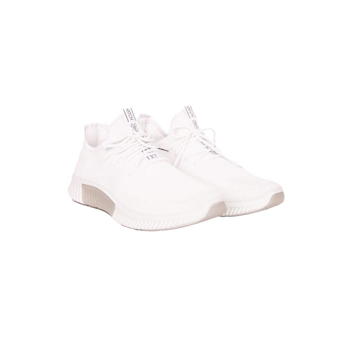 Crosshatch Heren Rideout Trainers (Wit)