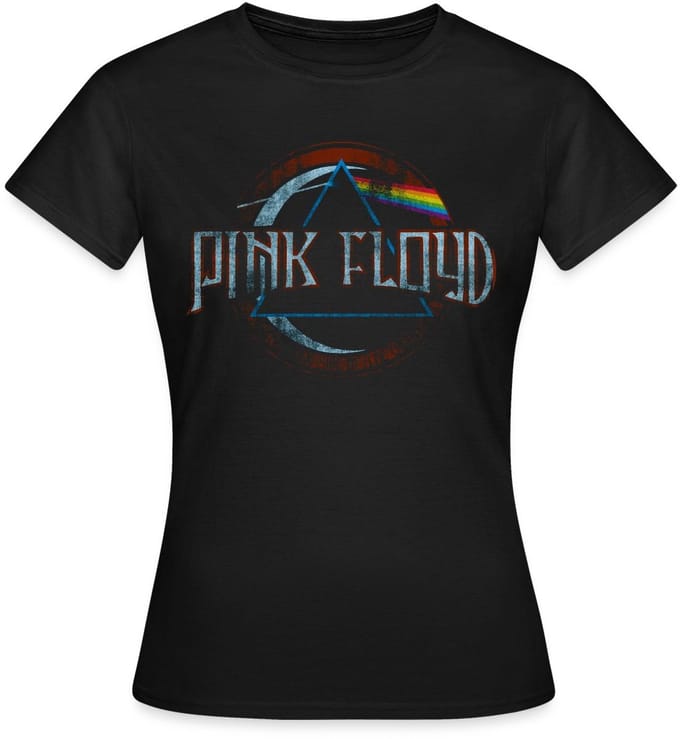 Pink Floyd Prism Logo T-Shirt Dames