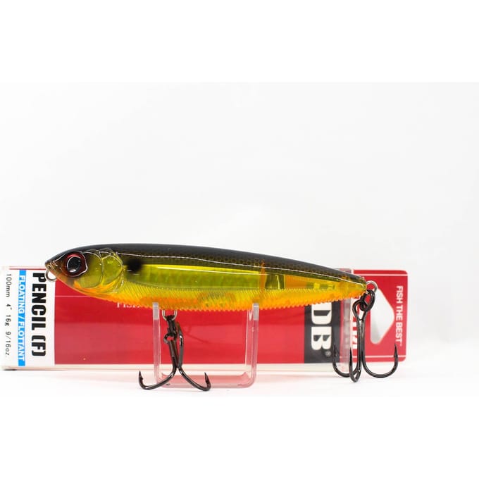 Yo Zuri Duel 3DB potlood 100 mm drijvend kunstaas R1100-PGBL (4468) red