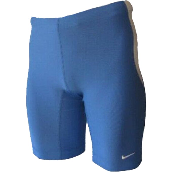 Nike Fit Heren Fietsshort Hardloop Trainingsbroek Blauw 212878 435