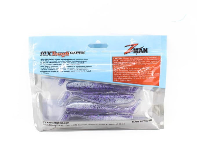 Zman zacht kunstaas Diezel MinnowZ 4 Inch 5/Pack Troutcicle (4752)