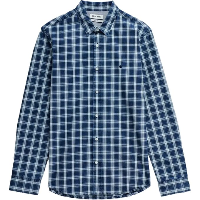 Geruit overhemd met lange mouwen Salsa Jeans