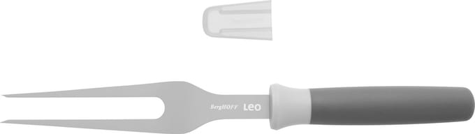 Vleesvork grijs 17 cm - Grijs -