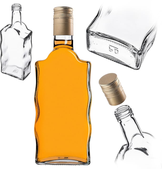 KADAX Glazen fles FALA B500 Stoff 500ml 1 st.