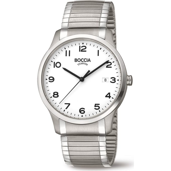 Boccia Titanium 3616.01 Heren Horloge 40 mm