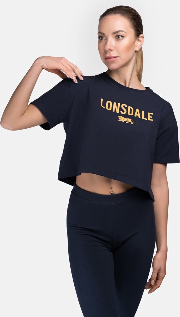 Lonsdale dames-T-shirt Moira T-shirt, cropped, oversized