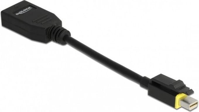 Delock Mini DisplayPort 1.4 to DisplayPort adapter with latch 8K 60 Hz
