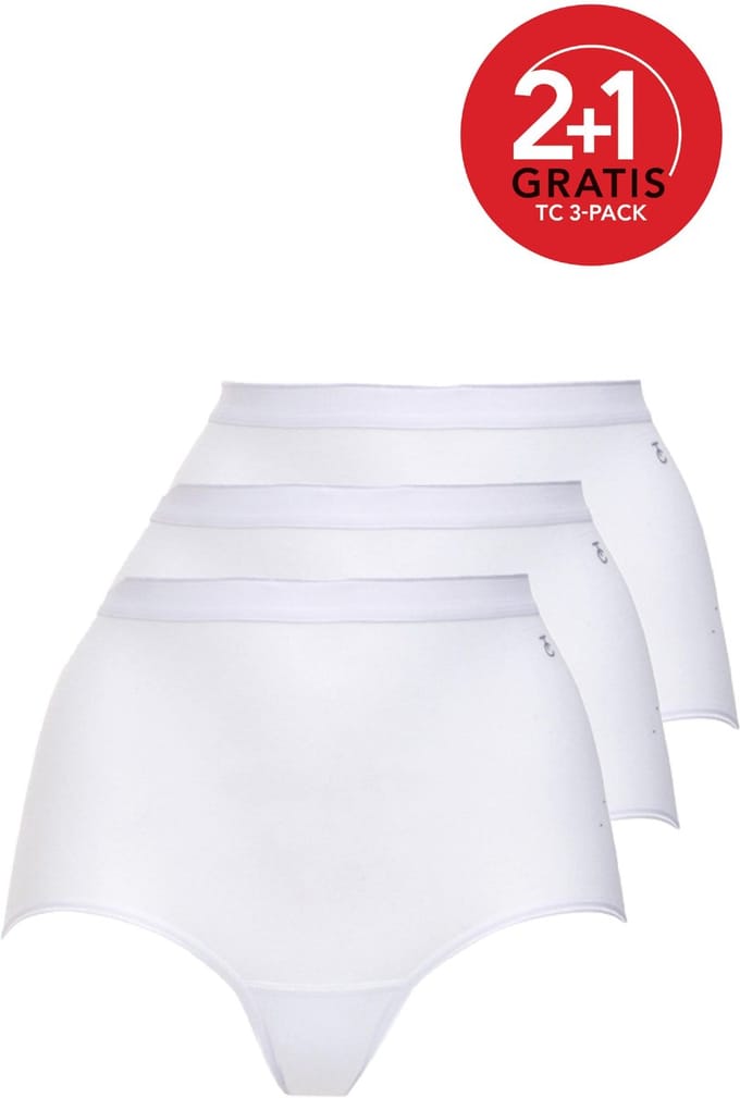 Ten Cate Maxi 3Pack Basic Wit - Maat XXXXL