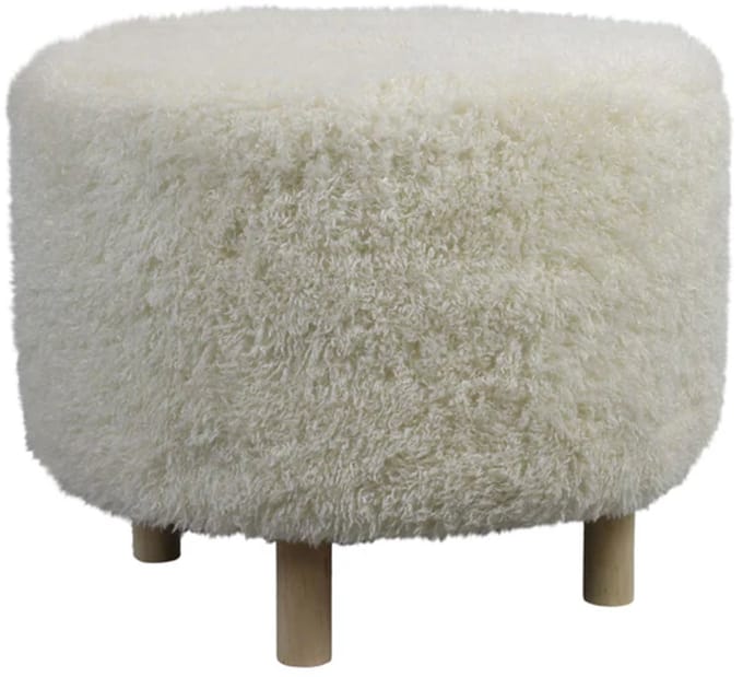 Poef rond 58x58x48cm