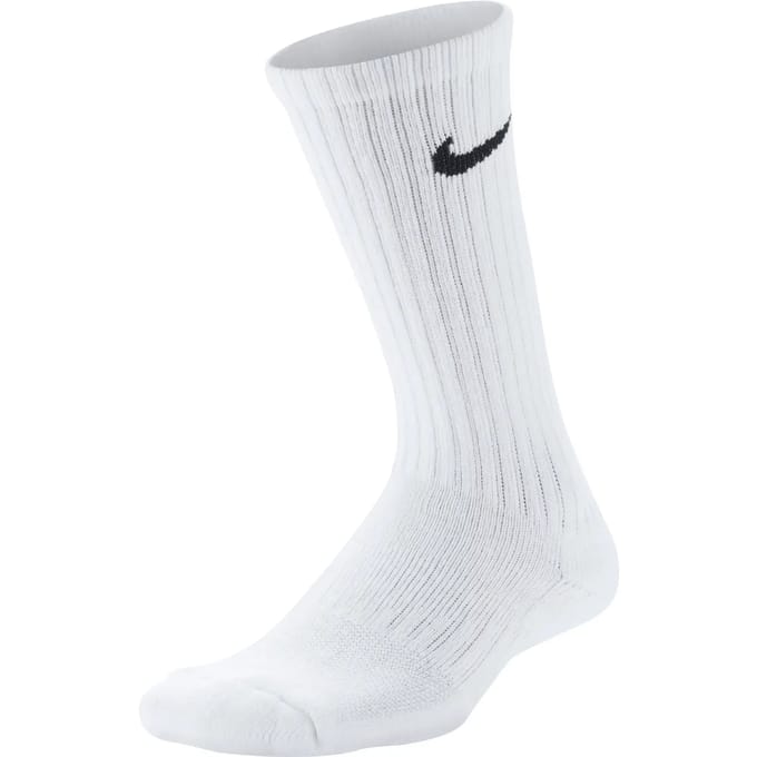 Nike - Everyday Cushioned Crew - 3-Pack Sokken - 34 - 38 - Wit