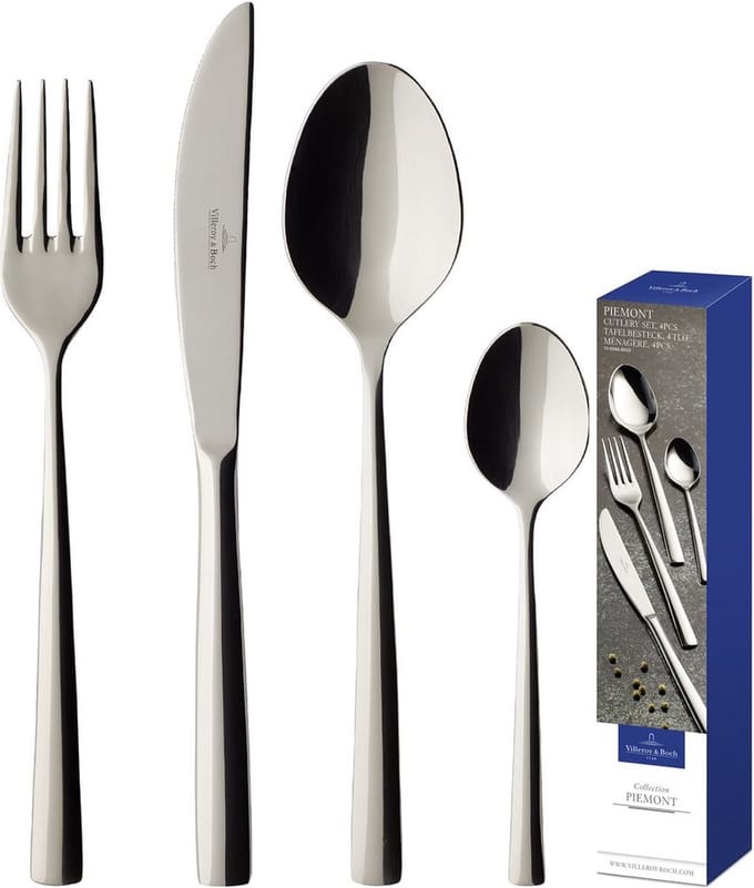Villeroy & Boch Piemont Bestekset - 4 Delig