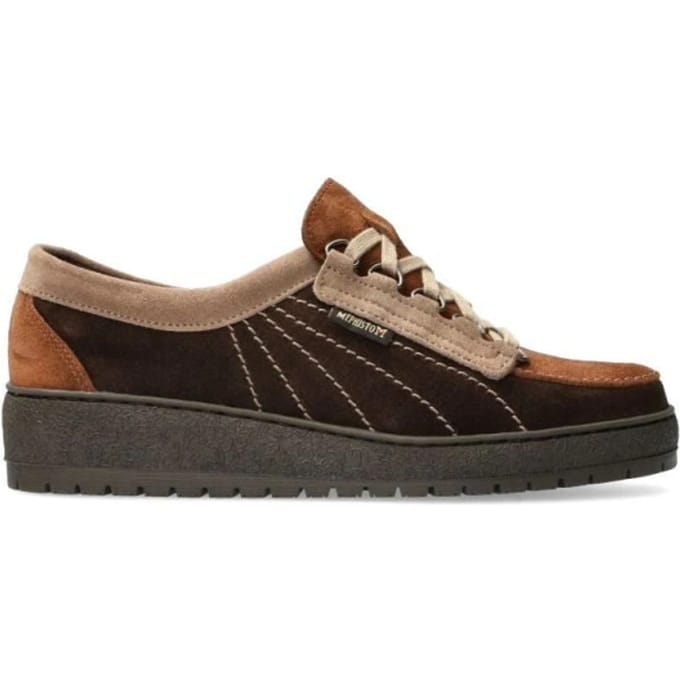 Mephisto Lady - dames veterschoen - Bruin - maat 34.5 (EU) 2 (UK)