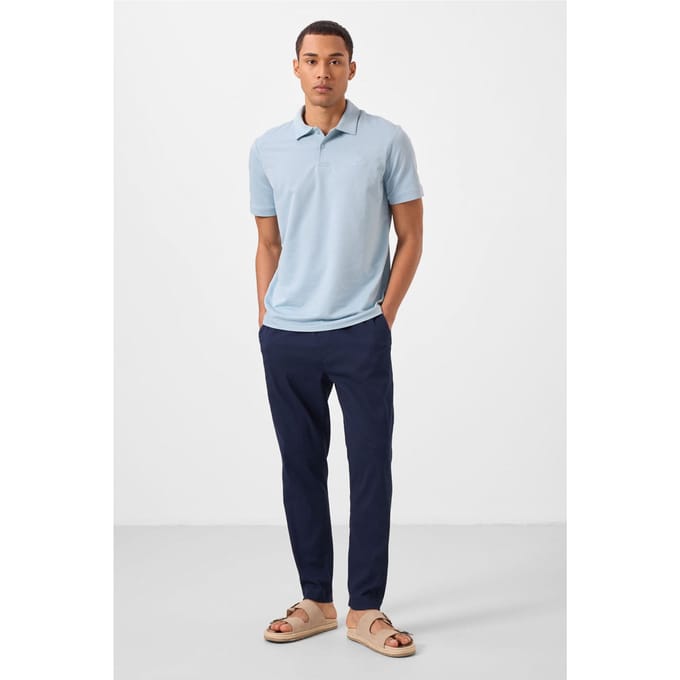 Heren Chino's met Rechte Pijp van Gabardine