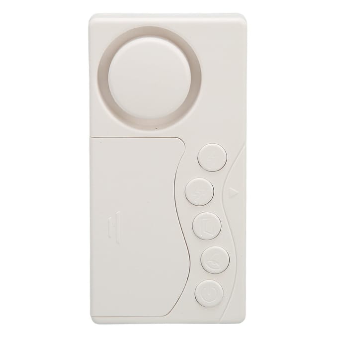 Draadloos deuralarm Multifunctioneel voorkomt diefstal 4-in-1 108dB huisbeveiligingsalarm voor deuren white
