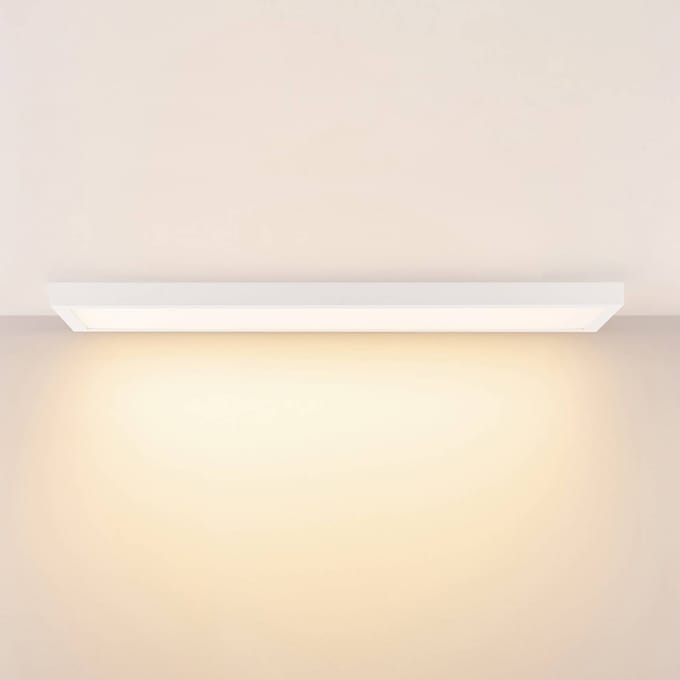 Deko-Light LED paneel PRO OFFICE SANO, 123 x 33 cm, DALI wit metaal CCT