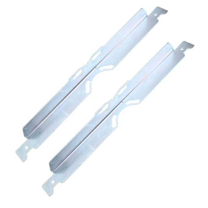 2PCS Plaques d'Outil d'Alignement des Orteils Acier Inoxydable Mesure Précise avec Trous de Suspension Universel white