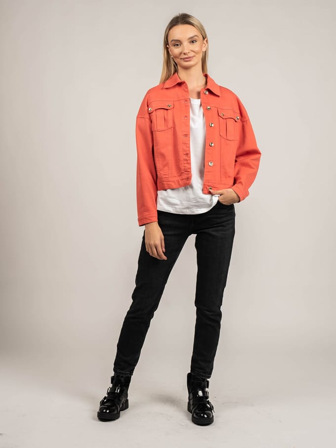 Patrizia Pepe jas Vrouw rood