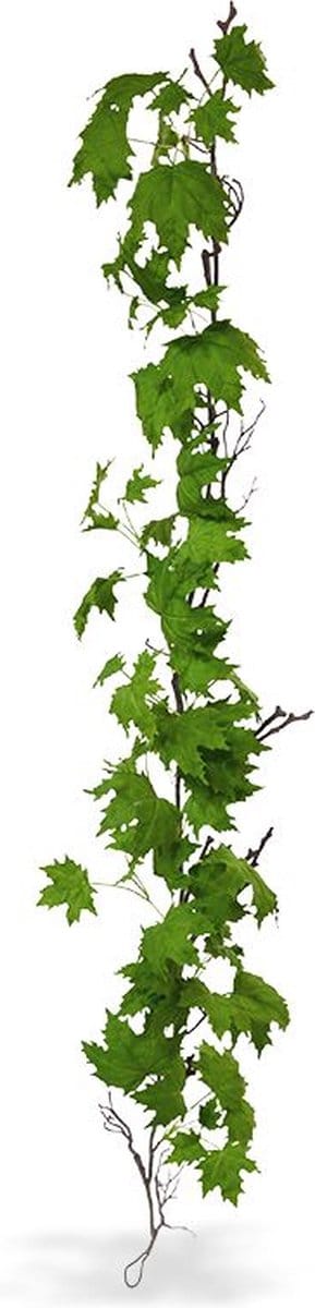 Maple deluxe kunst guirlande 180cm - groen