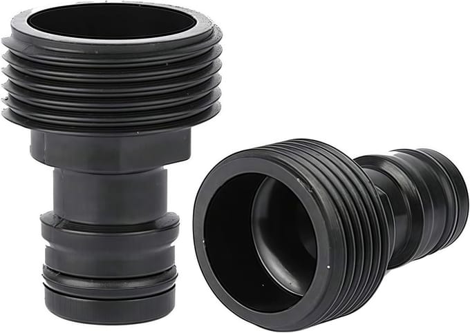 Hose Connectors - Garden Hose Coupling - Water Tap Adapter - G1/2 Male Thread - Pack of 2