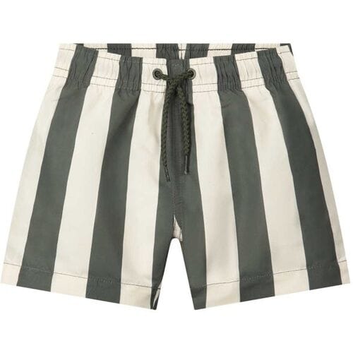 Prénatal kinder zwemshort Dark Khaki Green 86/92 heren