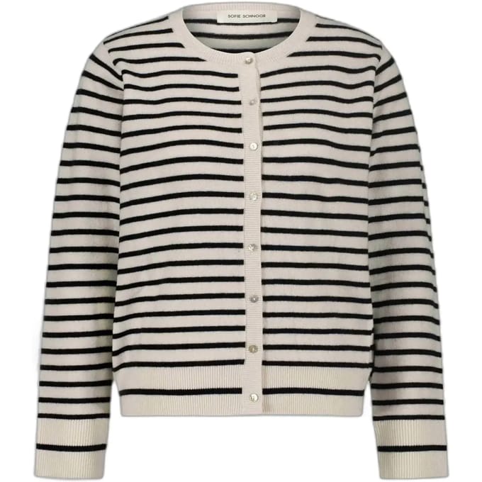 Gestreepte cardigan voor dames Sofie Schnoor Cissesw