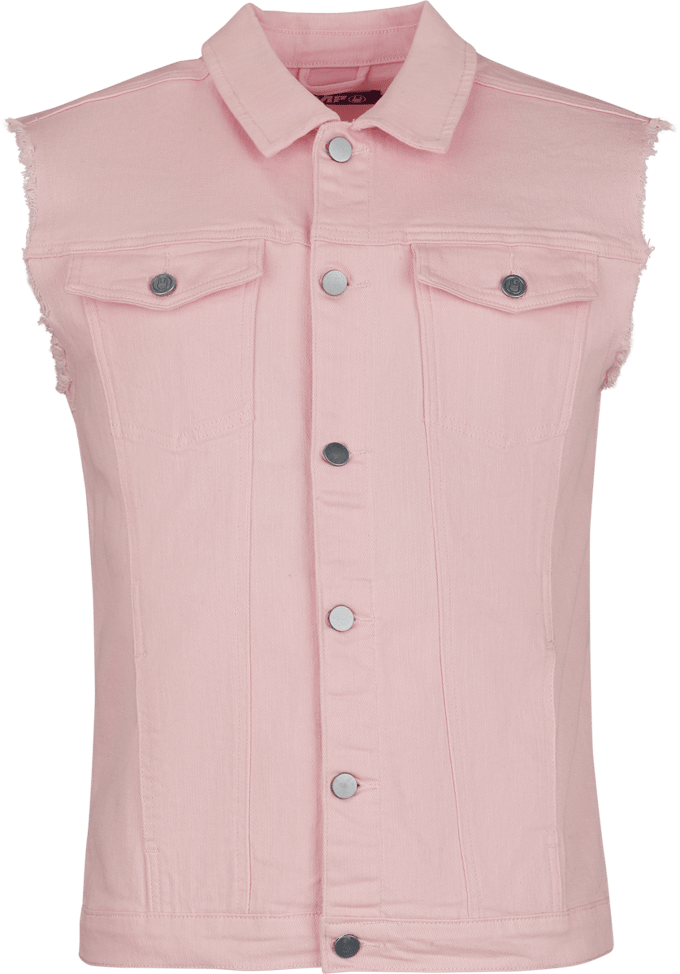 EMP - Fun - Fun Bodywarmer - Sleeveless Jacket - S tot XL - voor Mannen - lichtroze