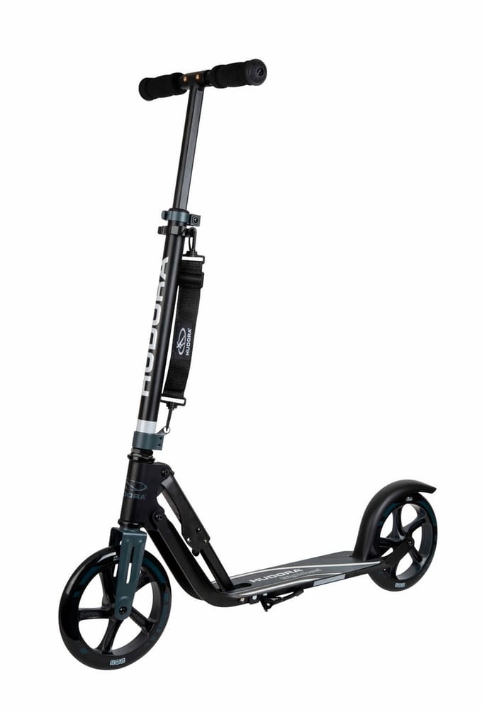 HUDORA BigWheel 205 Scooter Step - Zwart/Antraciet