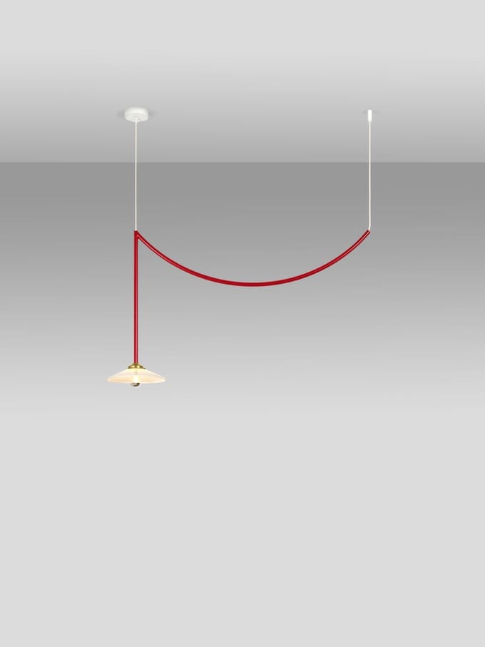 valerie_objects Plafondlamp N°5 Plafondlamp - red