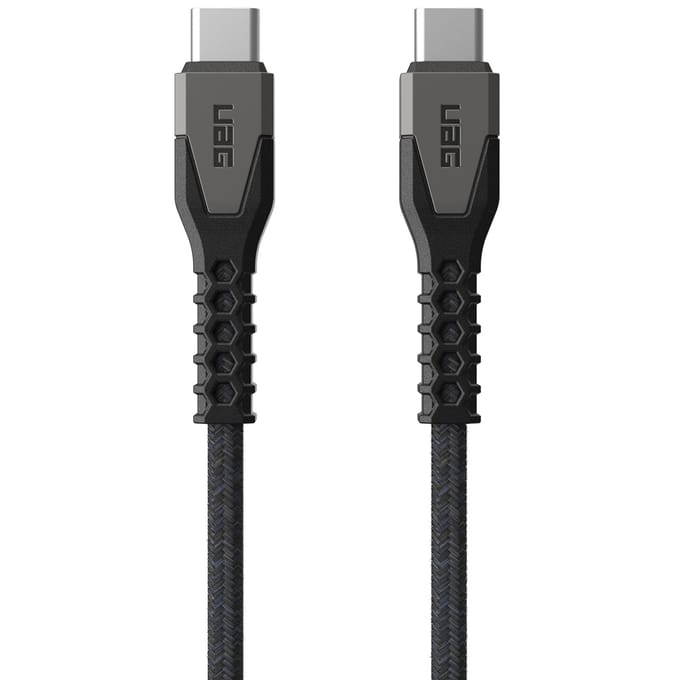 Uag Robuuste Usb-C-Kabel 60W 1,5M Voor Laptops En Telefoons Met Snel Opladen