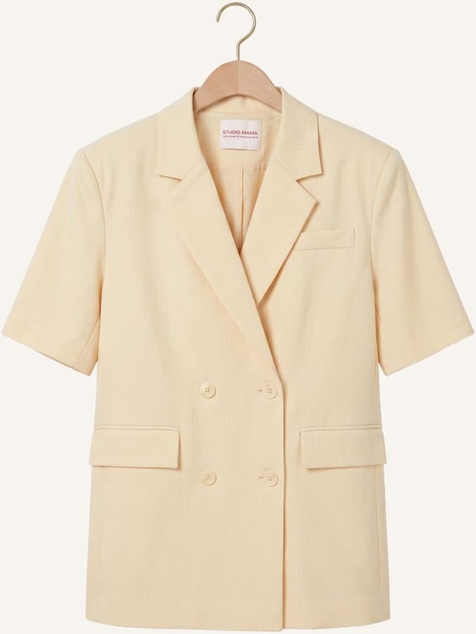 Studio Amaya Fendi Blazer Blazers Dames - Creme - Maat XL