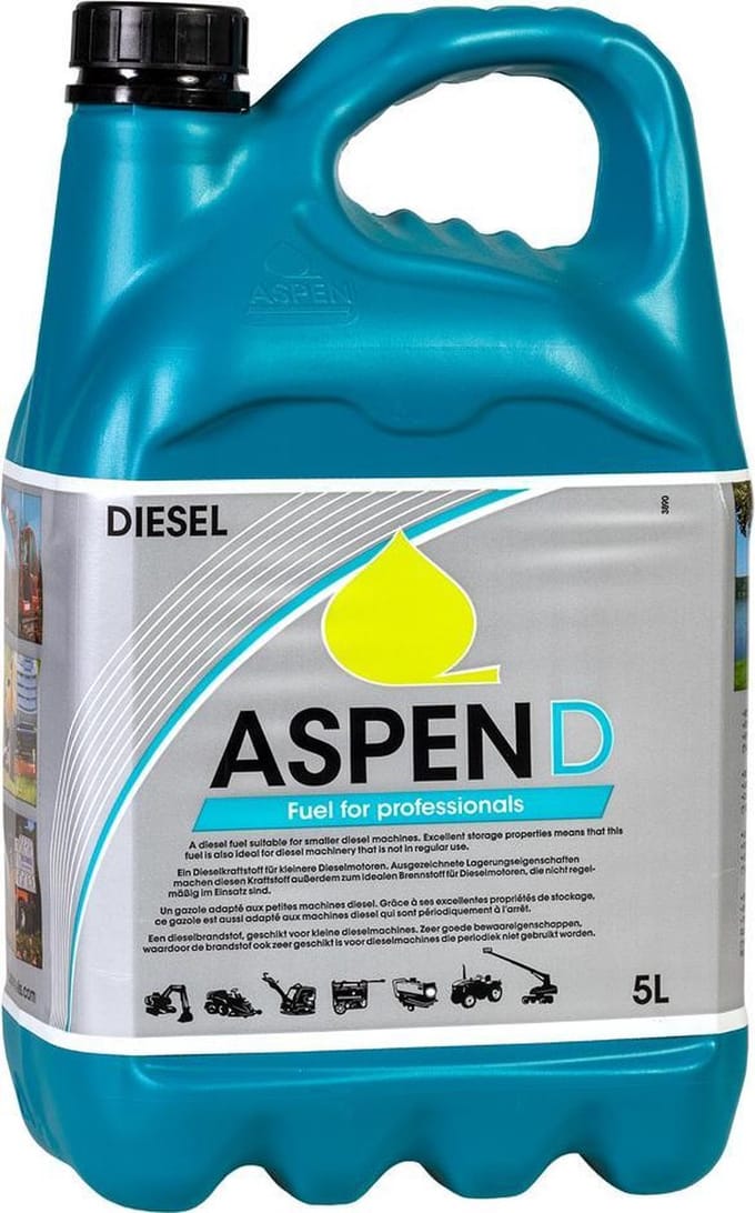 Aspen D | Diesel | Brandstof | 5L |Houdbaar