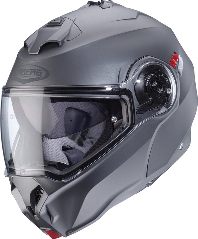 Caberg Duke Evo Mat Grijs Systeemhelm - Helm