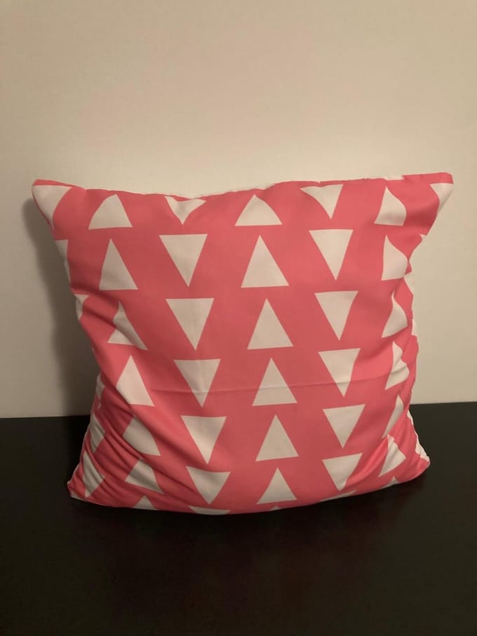 Nordic Geometry Collection Kussenhoes – Pink Edition - 45x45 cm