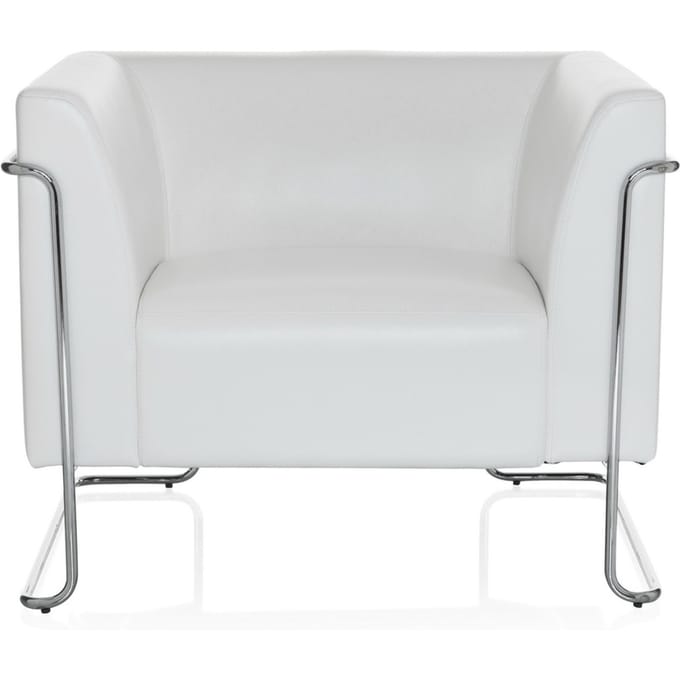 CURACAO | 1-Zits - Gestoffeerde fauteuil Wit