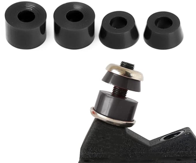 Dailygoods - Skateboard bushings set - 4 stuks stuurrubbers voor trucks