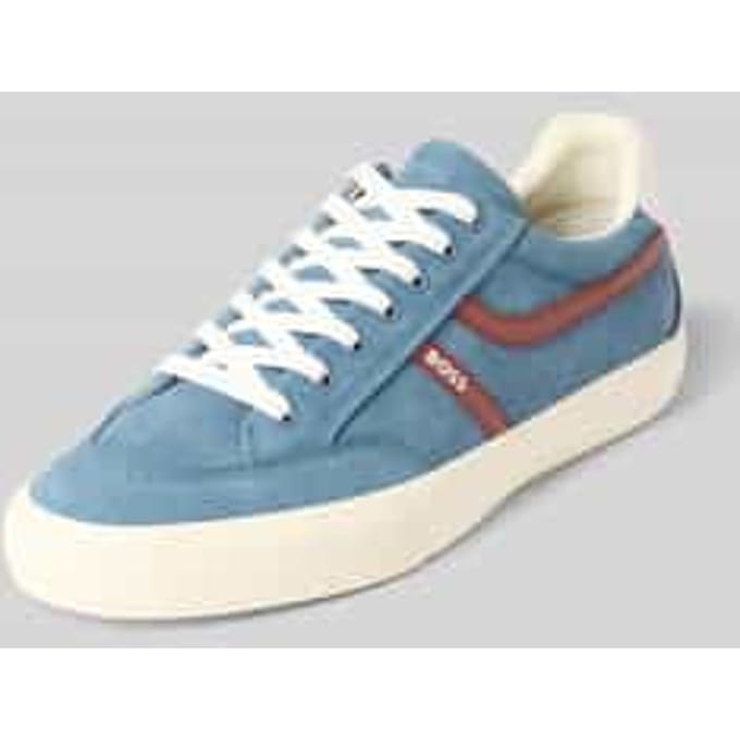 Sneakers met labelprint model 'AIDEN_TENN'