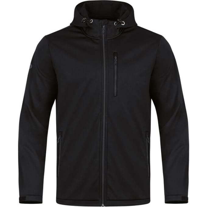 Jako Premium Softshelljas Heren - Zwart | Maat: M