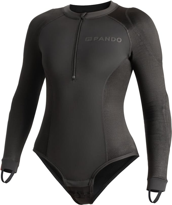 Pando Moto Shell WW 02 Body Dames zwart - maat XXL