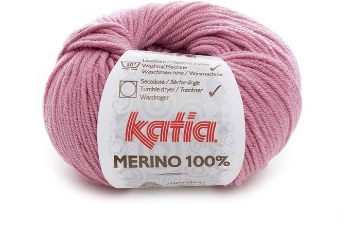 Katia Concept Merino 100% - 37 donkerroze - Wol Garen