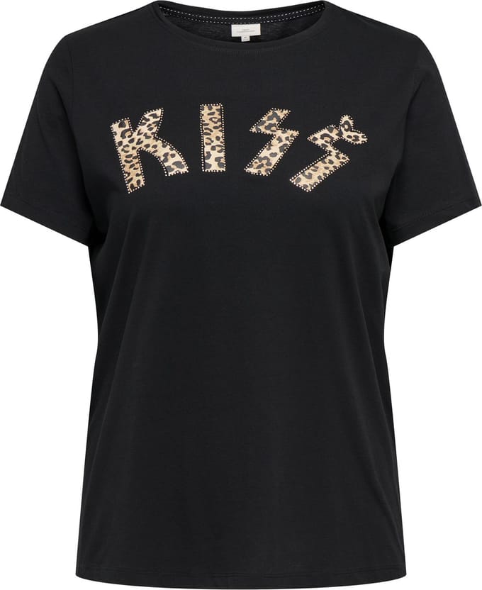 ONLY CARMAKOMA - CARCRUZ SS O-NECK REG TEE JRS - Dames - T-shirts