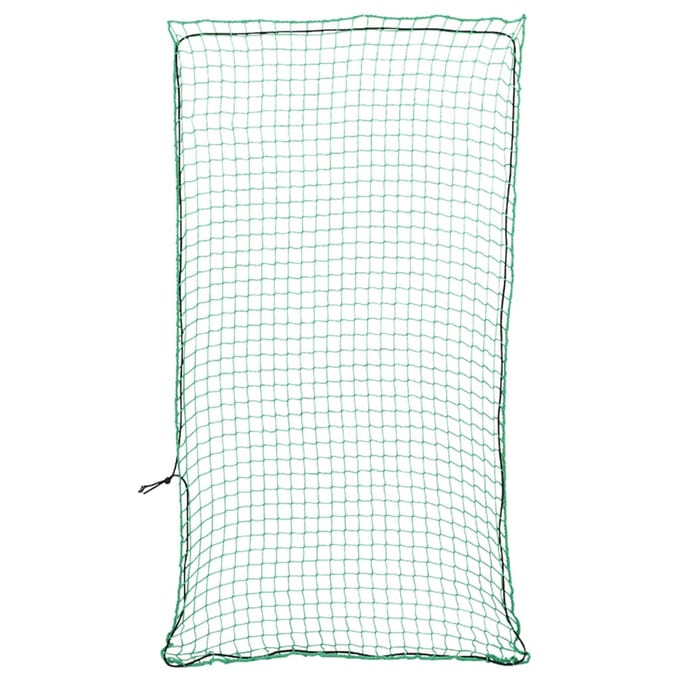 vidaXL - Aanhangwagennet - elastisch - touw - 6x3 - m - polypropeen - groen