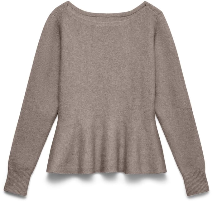 VERO MODA - VMGRACE LS BOATNECK PULLOVER EXC - Dames - Gebreide truien