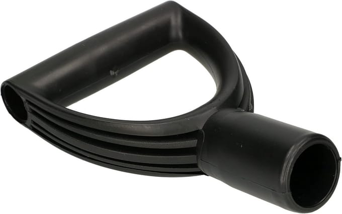 Schep met D-handvat van Kunststof voor 33 mm Steel