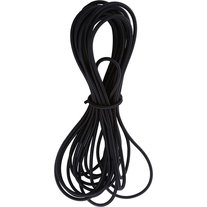 Sterk Elastisch Koord Bungee Touw Schokkoord Vastbinden DIY Knutselwerk Sieraden Maken(#1) zwart