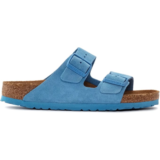 Damessandalen van suède leer Birkenstock